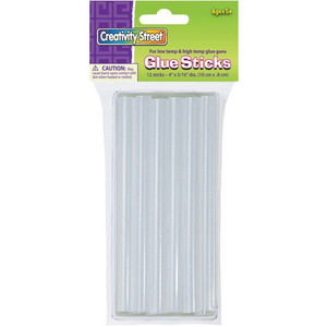 Creativity Street Hot Glue Sticks - Clear