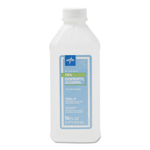 Medline Isopropyl Rubbing Alcohol, 16 oz Bottle (MIIMDS098003Z) View Product Image