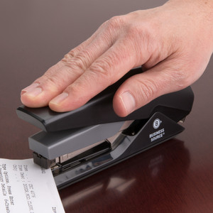 Business Source Stapler, Full Strip, 30-Sheet/210-Staple Capacity, Black (BSN62838)