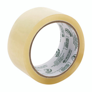 Duck Commercial Grade Packaging Tape, 3" Core, 1.88" x 54.6 yds, Clear