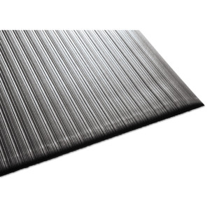 Guardian Air Step Antifatigue Mat, Polypropylene, 36 x 60, Black