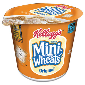 Kellogg's Breakfast Cereal, Frosted Mini Wheats, Single-Serve, 6/Box (KEB42799) View Product Image