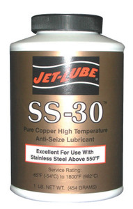 Ss-30 1Lb Pure Copper Hi-Temp Anti Seize (399-12504) Ss-30 1Lb Pure Copper Hi-Temp Anti Seize (399-12504)