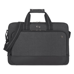 Solo Urban Slimbrief, Fits Devices Up to 15.6", Polyester, 16" x 3" x 11.5", Gray (USLUBN11010) View Product Image