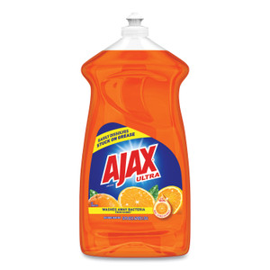 Ajax Dish Detergent, Liquid, Antibacterial, Orange, 52 oz, Bottle, 6/Carton (CPC49860CT) View Product Image