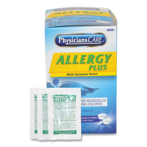 PhysiciansCare Allergy Antihistamine Medication, Two-Pack, 50 Packs/Box (ACM90091) View Product Image