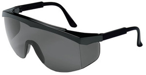 Stratos Black Frame Greylens Safety Glass (135-Ss112)