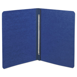 ACCO PRESSTEX Report Cover with Tyvek Reinforced Hinge, Side Bound, Two-Piece Prong Fastener, 3" Capacity, 8.5 x 11, Dark Blue (ACC25073) View Product Image