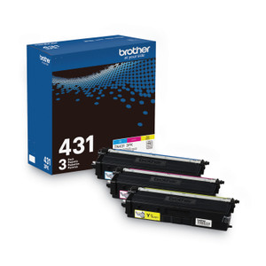 Brother TN4313PK Toner, 1,800 Page-Yield, Cyan/Magenta/Yellow (BRTTN4313PK) View Product Image