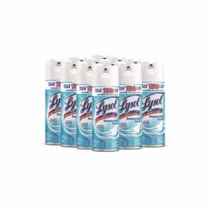 LYSOL Brand Disinfectant Spray, Crisp Linen Scent, 12.5 oz Aerosol Spray, 12/Carton