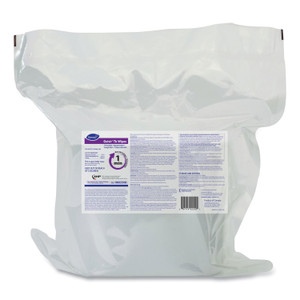 Diversey Oxivir TB Disinfectant Wipes Refill, 11 x 12, Unscented, White, 160 Wipes/Refill Pouch, 4 Refill Pouches/Carton (DVO100823906) View Product Image