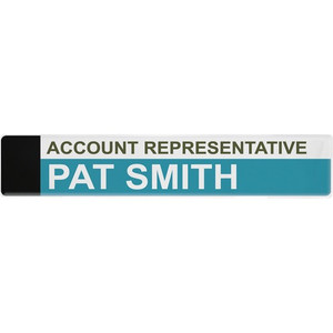Advantus Panel Wall Sign Holder - 9" Width x 2" Height - Wall Mountable, Door-mountable - Outdoor