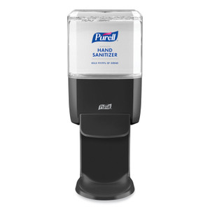 PURELL Push-Style Hand Sanitizer Dispenser, 1,200 mL, 5.25 x 8.56 x 12.13, Graphite