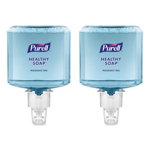 PURELL HEALTHY SOAP Gentle and Free Foam Refill, For ES4 Dispensers, Fragrance-Free, 1,200 mL, 2/Carton