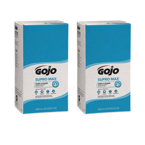 GOJO SUPRO MAX Heavy Duty Hand Cleaner, Refill for GOJO PRO TDX Dispenser, Floral Scent, 5,000 mL, 2/Carton