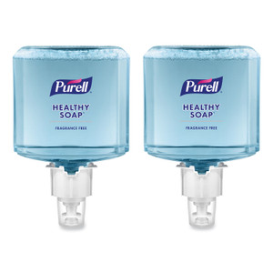 PURELL HEALTHY SOAP Gentle and Free Foam, For ES6 Dispensers, Fragrance-Free, 1,200 mL, 2/Carton (GOJ647202) View Product Image