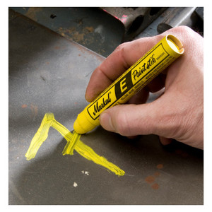 Markal Paintstik E Markers, 11/16 in, Yellow View Product Image