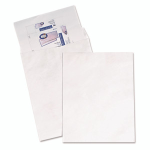 Survivor Heavyweight 18 lb Tyvek Catalog Mailers, Square Flap, Redi-Strip Adhesive Closure, 14.25 x 20, White, 25/Box