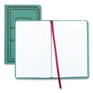 National Tuff Series Record Book, Green Cover, 12 x 7.5 Sheets, 300 Sheets/Book