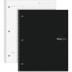 Oxford Idea Collective FocusNotes Wirebound Notebook - Quarto - 100 Sheets - Wire Bound - 20 lb Basis Weight - Quarto
