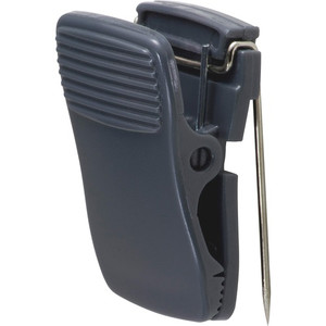 Lorell Cubicle Clips - Black - Plastic