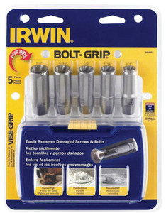 Stanley Products 5-pc BOLT-GRIP Deep Well Sets, 3/8 in Drive, Carbon Steel View Product Image
