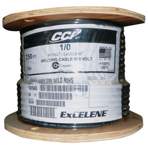 WELD CABLE 1/0AWG 500' RL (911-1/0-500)
