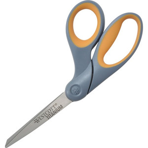SCISSORS;TITANIUM;BENT;8"