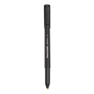 Paper Mate Write Bros. Ballpoint Pen Value Pack, Stick, Medium 1 mm, Black Ink, Black Barrel, 60/Pack