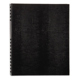 Blueline NotePro Notebook, 1-Subject, Medium/College Rule, Black Cover, (100) 11 x 8.5 Sheets
