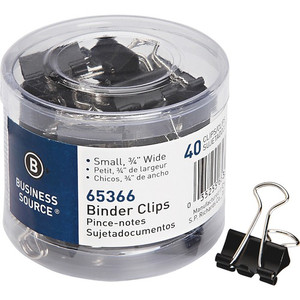 Business Source Small Binder Clips (BSN65366) View Product Image