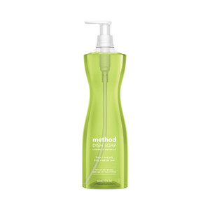 Method Dish Soap, Lime and Sea Salt, 18 oz Pump Bottle