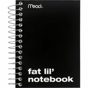 Mead Fat Lil' Notebook - 200 Sheets - Wire Bound - 4" x 5 1/2" Sheet Size - MEA45390