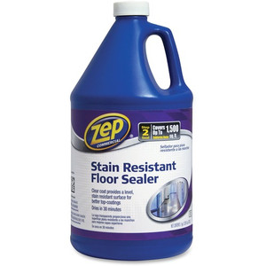Zep Commercial Floor Sealer, Stain Resistant, 1 Gallon (ZPEZUFSLR128) View Product Image