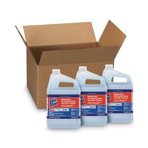 Spic and Span Disinfecting All-Purpose Spray and Glass Cleaner, Fresh Scent, 1 gal Bottle, 3/Carton