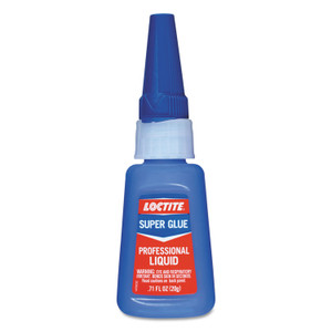 Loctite Professional Super Glue, 0.99 oz, Dries Clear (LOC1365882) View Product Image