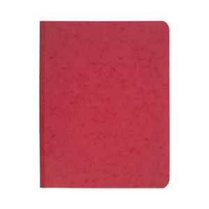 ACCO Pressboard Report Cover with Tyvek Reinforced Hinge, Two-Piece Prong Fastener, 3" Capacity, 8.5 x 11, Red/Red
