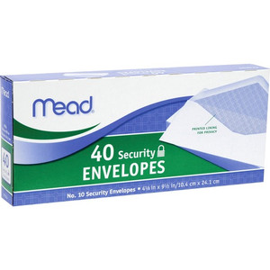 Mead No. 10 Security Envelopes (MEA75214) View Product Image