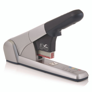 Rapid Heavy-Duty Cartridge Stapler, 80-Sheet Capacity, Silver