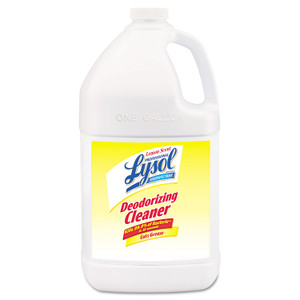Professional LYSOL Brand Disinfectant Deodorizing Cleaner Concentrate, 1 gal Bottle, Lemon Scent
