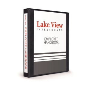 Avery Heavy-Duty View Binder with DuraHinge and One Touch EZD Rings, 3 Rings, 1" Capacity, 11 x 8.5, Black