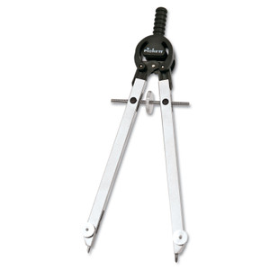 Chartpak Masterbow Compass, 10" Maximum Diameter, Steel, Chrome (CHA401N) View Product Image