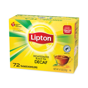 Lipton Tea Bags, Decaffeinated, 72/Box Product Image 