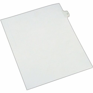 Avery Alllstate Style Individual Legal Dividers - 25 x Divider(s) - Side Tab(s) - 5 - 1 Tab(s)/Set - 8.5" Divider Width x 11" Divider Length