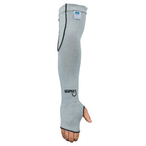 Mcr Safety Dyneema Sleeves With Thumbhole, 10 Gauge Dyneema, 18 In Long, Gray, (127-9318D10T) View Product Image