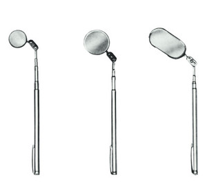 Ullman Pocket Telescoping Inspection Mirrors  7/8 In Dia.  4 1/2 In-18 In L (758-A-2T) View Product Image