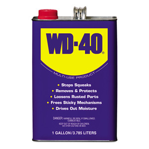 WD-40 Heavy-Duty Lubricant, 1 gal Can, 4/Carton