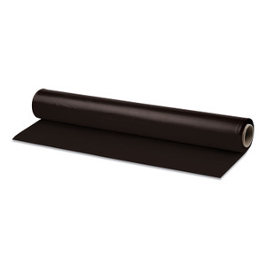 AbilityOne 8135005796487 SKILCRAFT Plastic Sheeting, 20 ft x 100 ft, Black (NSN5796487) View Product Image