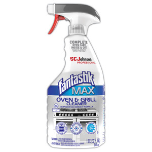 Fantastik MAX MAX Oven and Grill Cleaner, 32 oz Bottle (SJN323562) View Product Image