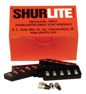 Fu 3001X Flint Renewal 200Flints/Box (40Pkgs)